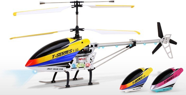 Metal Gyro Servo Digital Proportional Remote LCD Professional Plasma Total Axial Helicopter