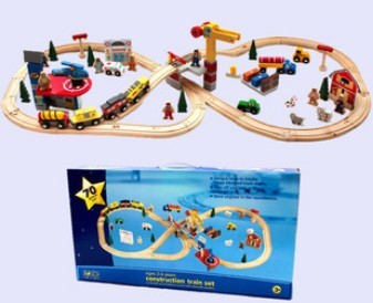 Beech Thomas Wooden Train Tracks Slot Toys
