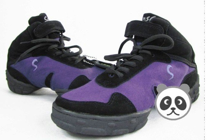 Women's Purple Outsole Arches Design Wear-resisting Jazz Shoes