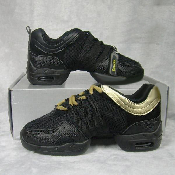 Gas Imports of High-grade PU Mesh Bottom Move Freely Jazz Shoes