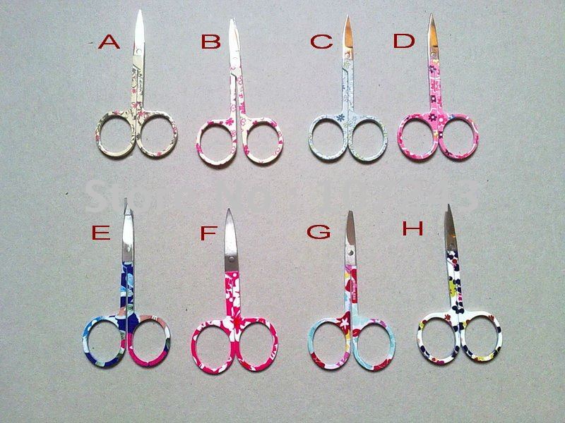 Cosmetic Manicure Stainless Steel Sunshine Model Makeup Scissors