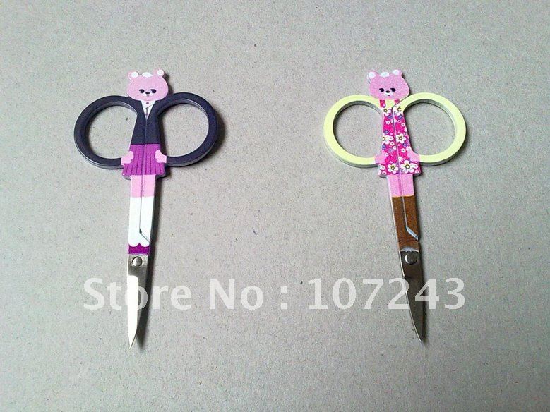 Professional Flexibe Mini Manicure in Bear Makeup Scissors