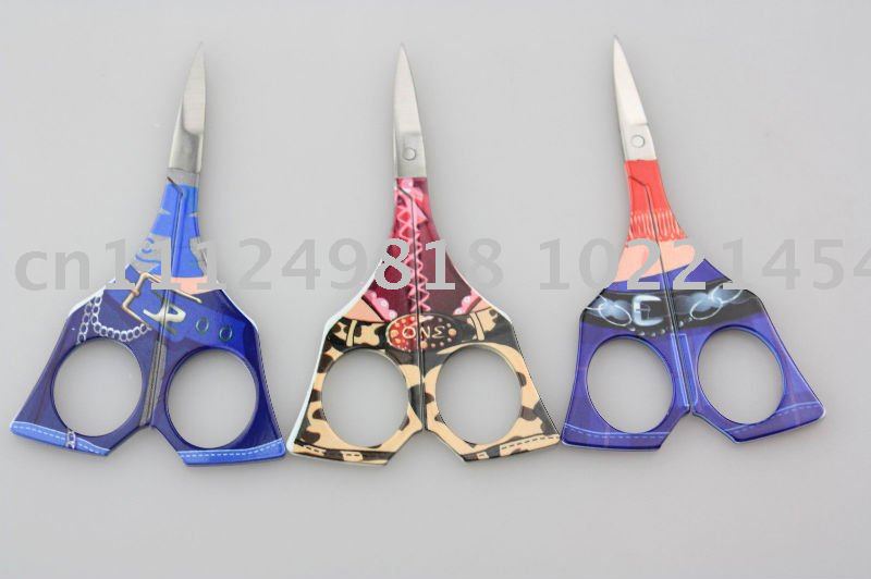 Cosmetic Manicure Pants Pattern Nail Care Makeup Scissors