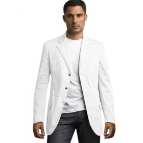With Two Buttons White Broad Shoulder Groom Cravats & Cummerbunds