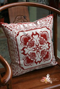 Goldfish Pattern Cotton Covers Home Soft Loading Cushion