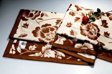 Bamboo Fiber Sheet Waterproof Heated Embroidered Blankets