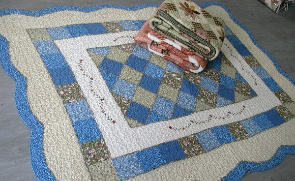 100% Cotton Durable Design Flower Printed Pattern Mat