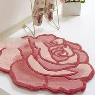 Polyester & Cotton Hotel & Bedroom Square Shape Carpet