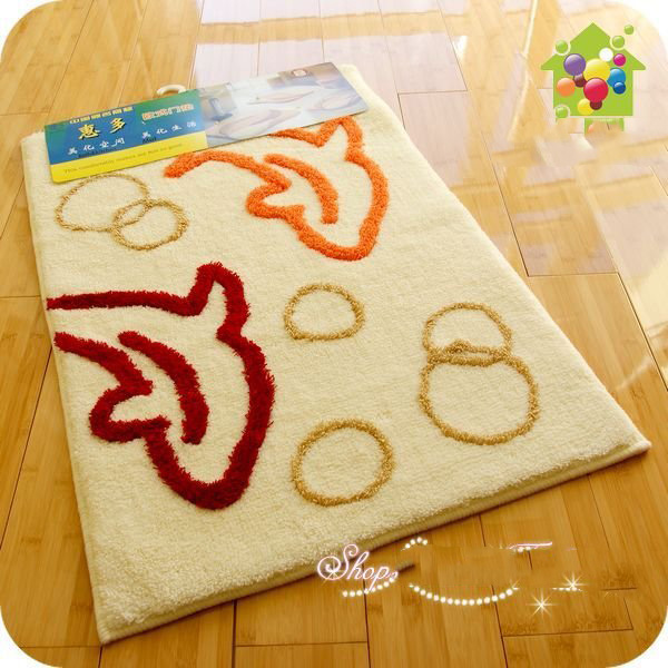 European Long Wool Fashional Flocking Handmade Good for Home Decoration Carpet