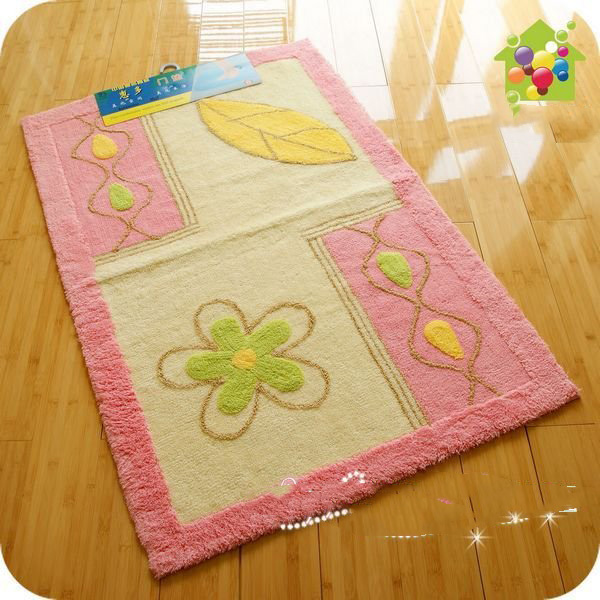 Fashional Flocking Floor Handmade Aubusson Pattern Carpet