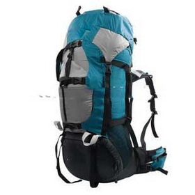 Sky Blue With Adjustable Straps Nylon & Polyester Travel Duffel Bags