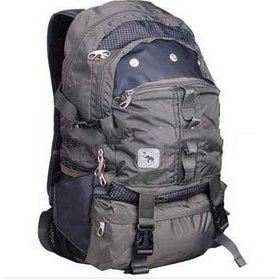 Gray Waterproof Nylon & Polyester Travel Duffel Bags