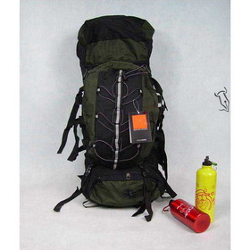 Dark Green Nylon With Zipper Travel Duffel Bags
