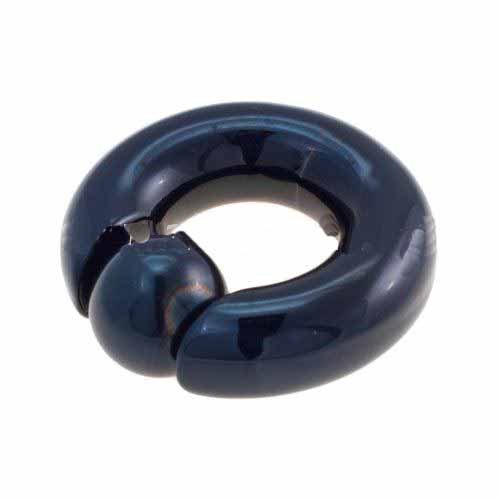 Black Circle Shape Stainless Steel Body Jewelry
