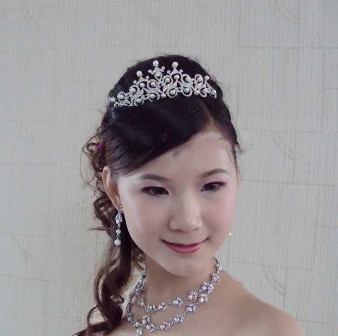 Un-fading and No-distort Beautiful and Elegant Wedding Bridal Hair Jewelry