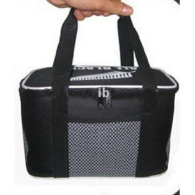 Folding Black Square Shape Cooler Bags