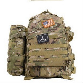 600D Polyester Dark Pocket CP Color Waterproof Coating Surface Duffel Bags