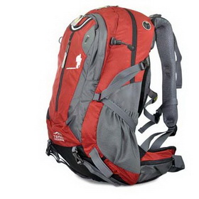 Removable Shoulder Red Color Breathable Duffel Bags