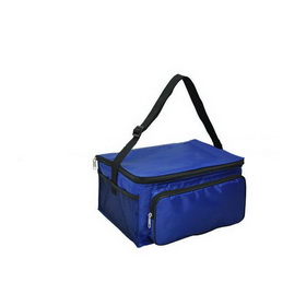 Large Capacity Many Pockets Dark Blue Cooler Bags
