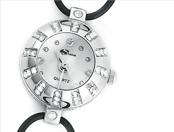 Stainless Steel Silver Waterproof Casual Watches