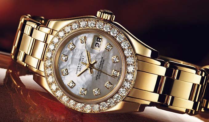 Water Resistant Stainless Steel With Diamond Fashion Watches