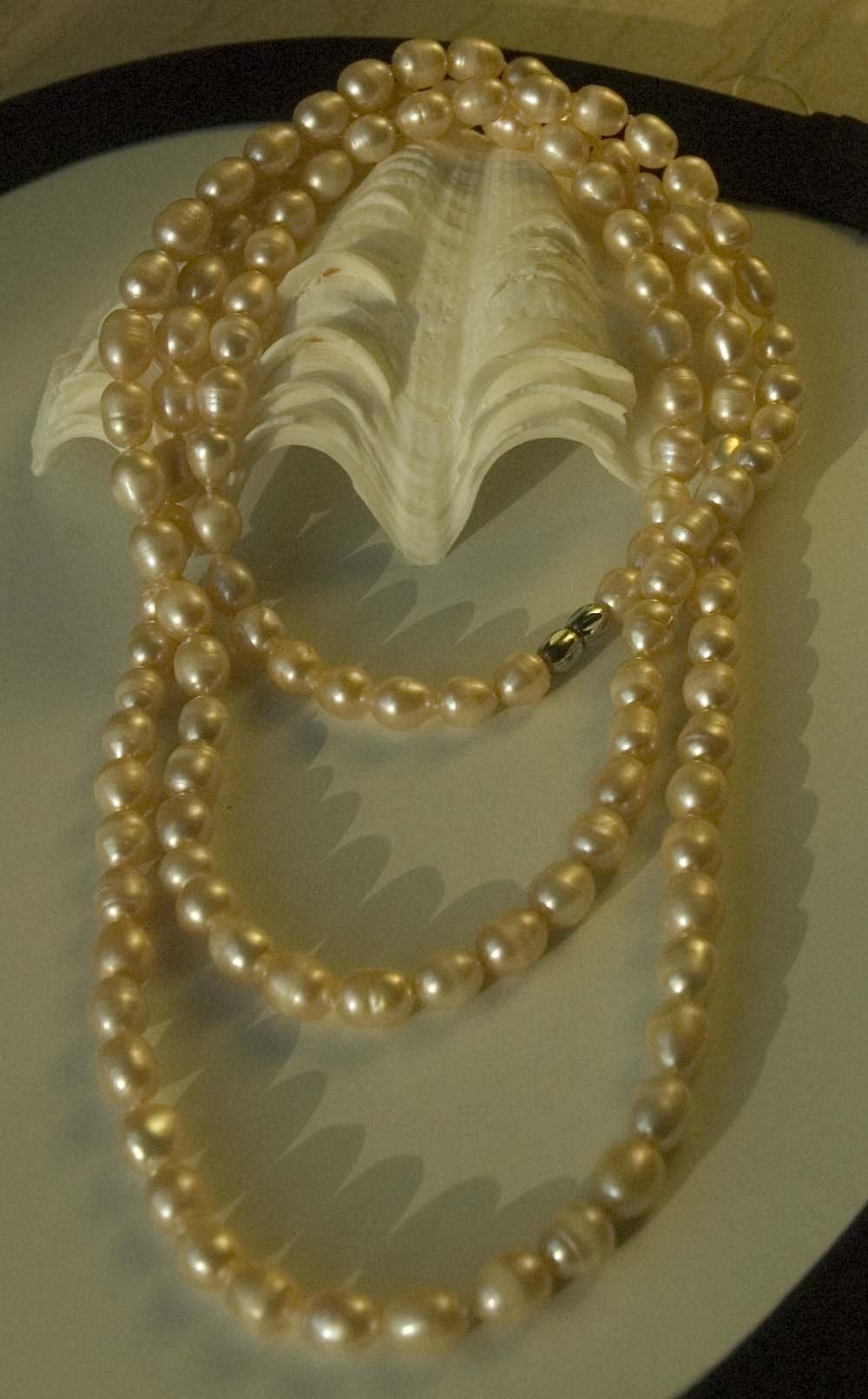 Freshwater Pearl Women's Yellow Gold Fashion Jewelry