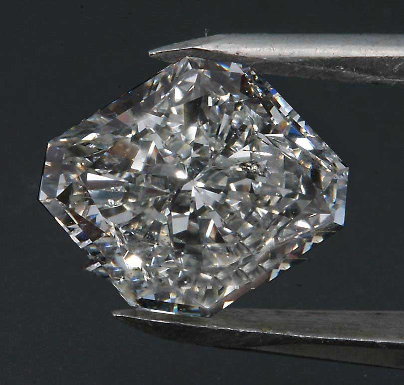 Gemstone Shiny Square Shape Loose Diamonds