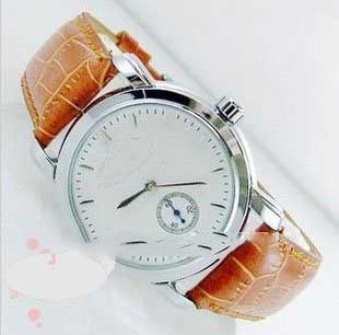Round Dial Shockproof Stainless Steel Casual Watches