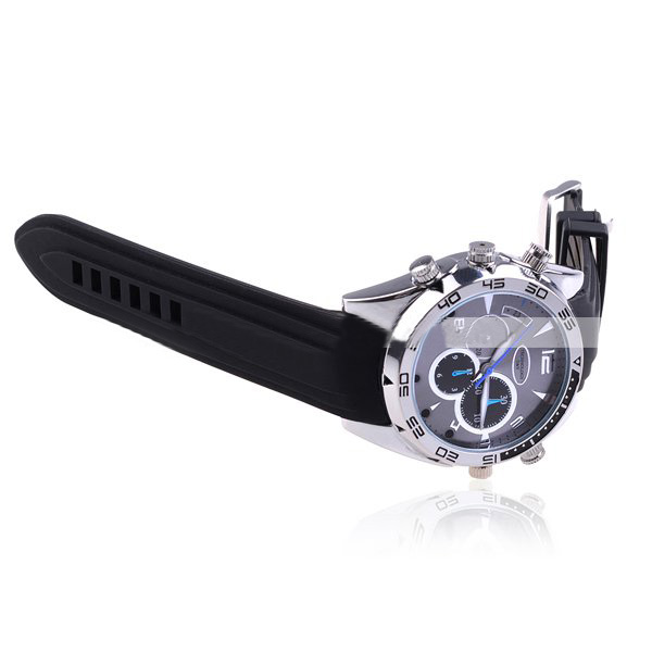 Waterproof Black Round Dial Fashion Watches