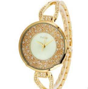 Brand New High Quality Women's Quartz Round Shape Stainless Steel Casual Watches
