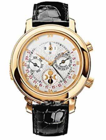 Unique Design Men's Leather Strap Round Shape Casual Watches