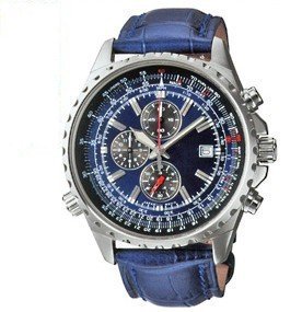 Three Timed Racing Blue With Date Display Fashion Watches