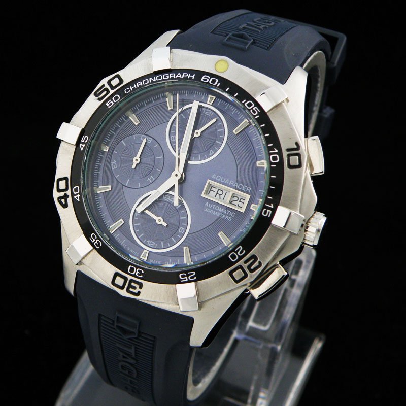 Automatic Multi Function Blue Corrosion-proof Solid Back Featuring Dress Watches