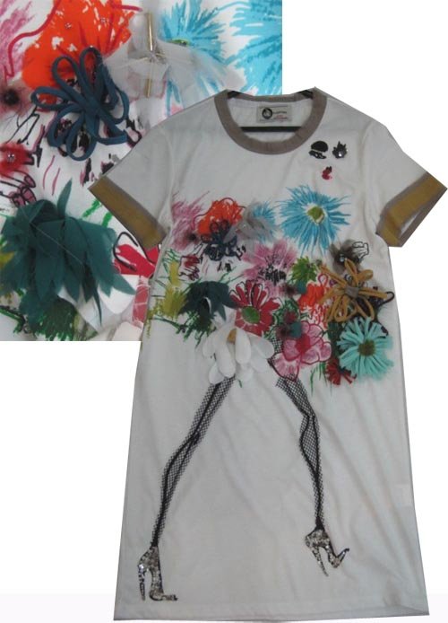 Spandex / Cotton Short Sleeve Knitted Women's T-Shirts