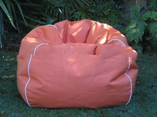 Round Shape Orange Cotton & Nylon Baby Sleeping Bags