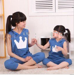 Baby Sleeveless 100% Cotton O-Neck Comfortable Lovely T-Shirt