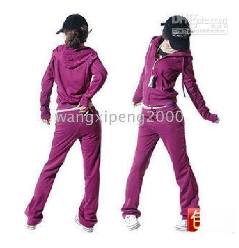 Latest Style Three Colors Women's Fashion Sport Suit