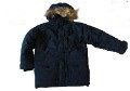 Black Duck Fur With Zipper Children's Jackets