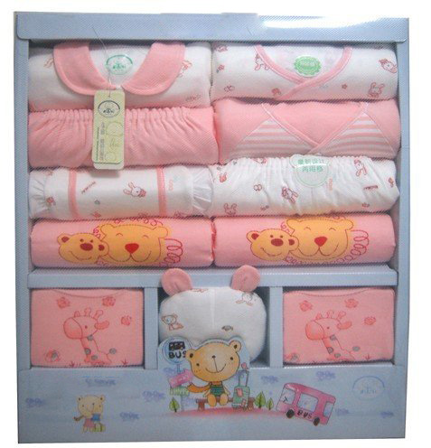 New Baby Cotton Anti-Bacterial Anti-Shrink Gift Box Full Moon Underwear
