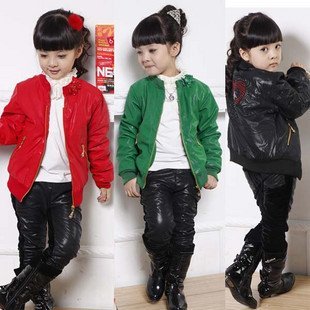 New Korean Style Children's Soft Fur Breathable Clothing Sets