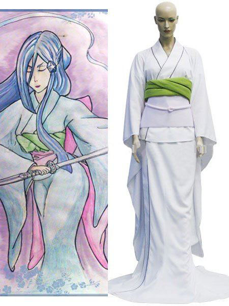 Women's Bleach Rukia Kuchiki's Zanpakuto Sode No Shirayuki Cosplay Clothing