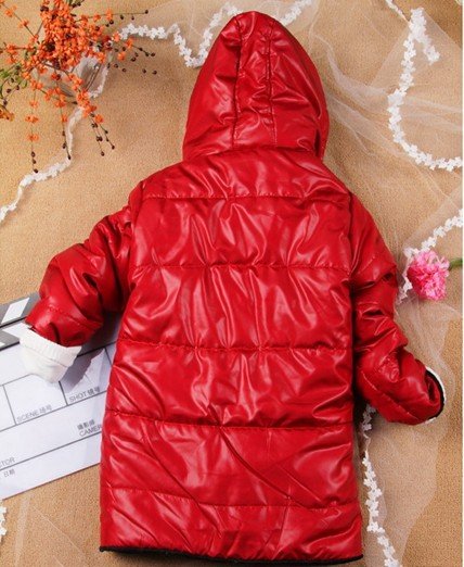 Red Zipper With Two Pockets Children's Jackets