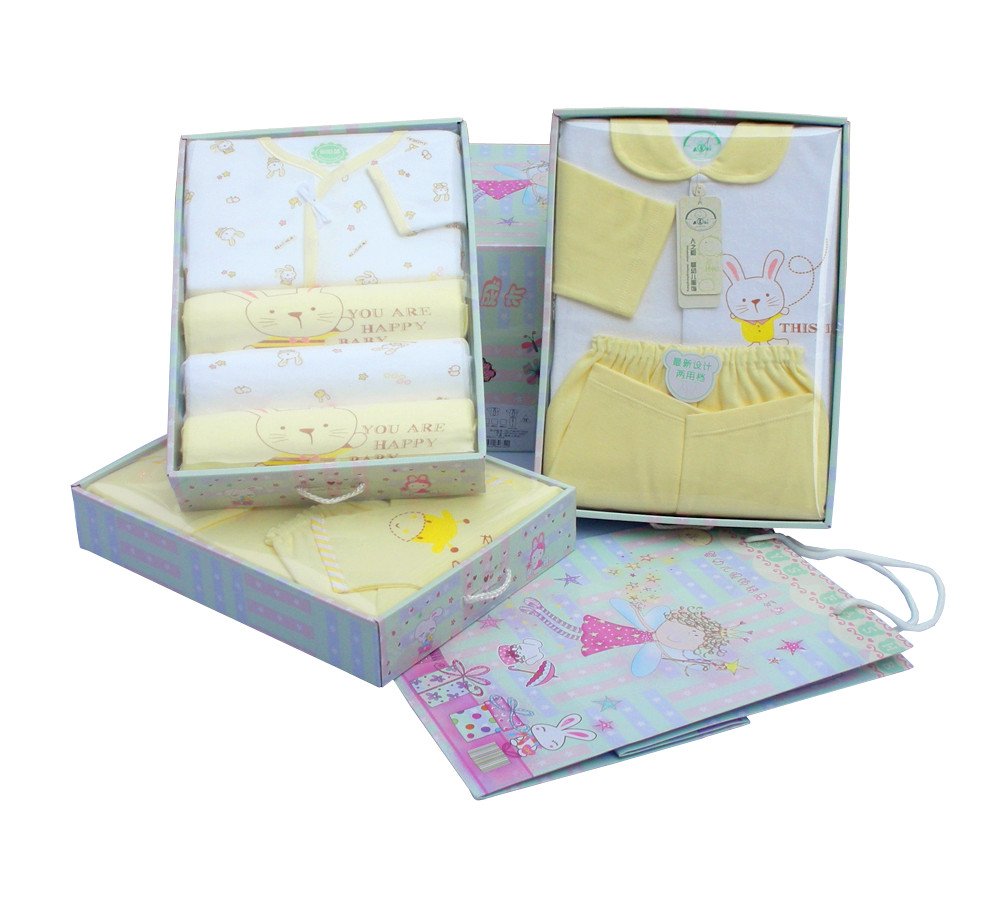 100% Cotton Anti-Bacterial Breathe Freely Baby Clothing Sets