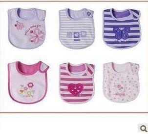 Three Layers Waterproof Anti-Bacterial Baby Bibs