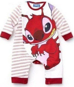 Lovely Sweet Cotton Fabric Baby Anti-Wrinkle Quick Dry Rompers