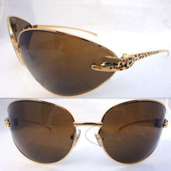 Free Shipping Men' Sport Gold Brown Lens Sunglasses Sun Glasses CT1246/2000