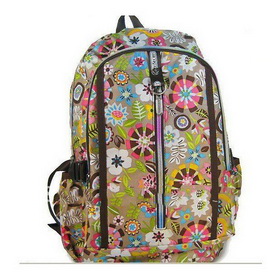 High School Students Zipper Broken Beautiful Cakes Backpack