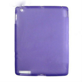 Purple Silicone Rectangular Shape Laptop Sleeves