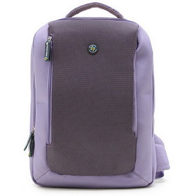 Purple Mesh With Zippers Laptop Bags