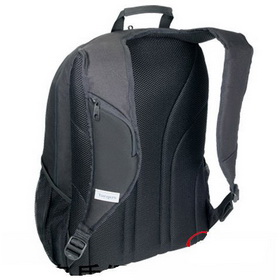 Black With Zipper Mesh Laptop Bags
